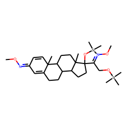 11-Desoxycortisol, bis-MO-bis-TMS