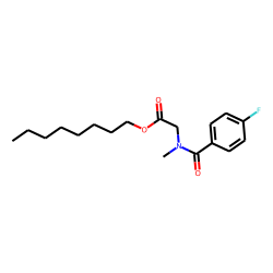 Sarcosine, N-(4-fluorobenzoyl)-, octyl ester