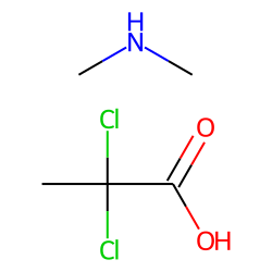 2,2-Dichloropropanoic acid compound with n,n-dimethylamine (1:1)