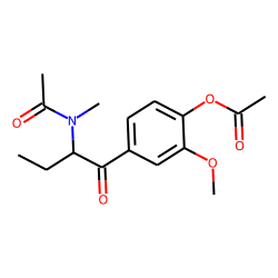 Butylone M (demethylenyl, 3-O-methyl), 2Ac
