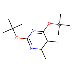 5,6-Dimethyluracil, TMS