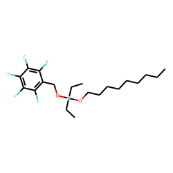 Silane, diethylnonyloxy(pentafluorobenzyloxy)-
