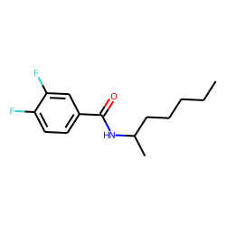 Benzamide, 3,4-difluoro-N-hept-2-yl-