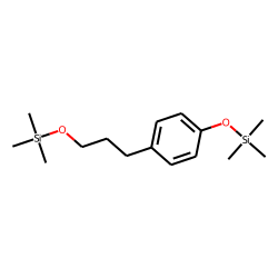 3-(p-Trimethylsilyloxyphenyl)-1-trimethylsilyloxypropane