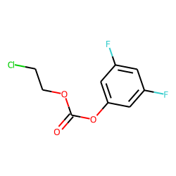Carbonic acid, 2-chloroethyl 3,5-difluophenyl ester