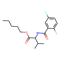 L-Valine, N-(2,5-difluorobenzoyl)-, pentyl ester