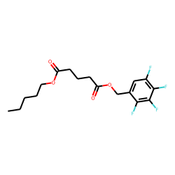 Glutaric acid, pentyl 2,3,4,5-tetrafluorobenzyl ester