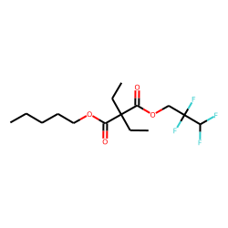 Diethylmalonic acid, pentyl 2,2,3,3-tetrafluoropropyl ester
