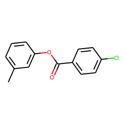 4-Chlorobenzoic acid, 3-methylphenyl ester