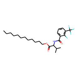 L-Valine, N-(2-fluoro-3-trifluoromethylbenzoyl)-, dodecyl ester