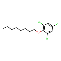 Octyl 2,4,6-trichlorophenyl ether