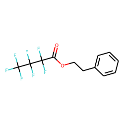 1-Heptafluorobutyryloxy-2-phenylethane