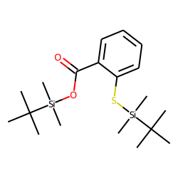 Thiosalicylic acid, O,S-di(tert.-butyldimethylsilyl)-