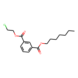 Isophthalic acid, 2-chloroethyl heptyl ester