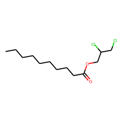 1-Propanol, 2,3-dichloro, decanoate
