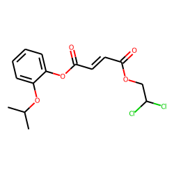 Fumaric acid, 2-isopropoxyphenyl 2,2-dichloroethyl ester