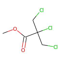 Propionic acid, 2,3-dichloro-2-chloromethyl-, methyl ester