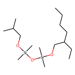 Silane, dimethyl(dimethyl(2-ethylhexyloxy)silyloxy)isobutoxy-