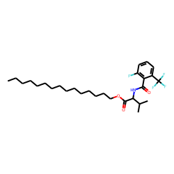 L-Valine, N-(2-fluoro-6-trifluoromethylbenzoyl)-, pentadecyl ester