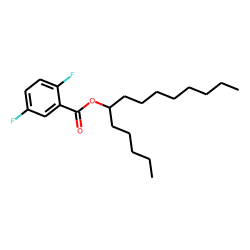 2,5-Difluorobenzoic acid, 6-tetradecyl ester