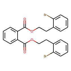 Phthalic acid, di(2-(2-bromophenyl)ethyl) ester