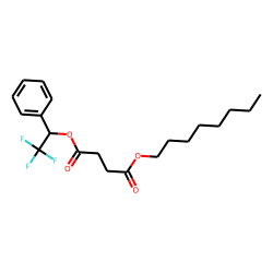 Succinic acid, octyl 1-phenyl-2,2,2-trifluoroethyl ester