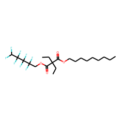Diethylmalonic acid, nonyl 2,2,3,3,4,4,5,5-octafluoropentyl ester