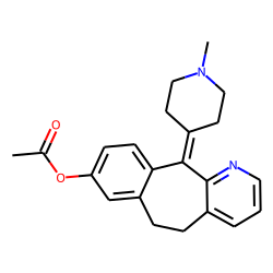 Azatadine M (OH-aryl), acetylated