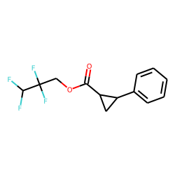 Cyclopropanecarboxylic acid, trans-2-phenyl-, 2,2,3,3-tetrafluoropropyl ester