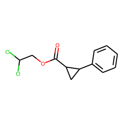 Cyclopropanecarboxylic acid, trans-2-phenyl-, 2,2-dichloroethyl ester