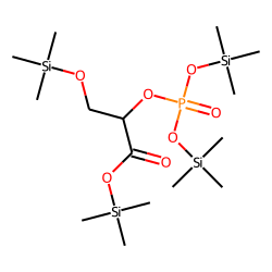 3,5-Dioxa-4-phospha-2-silaheptan-7-oic acid, 2,2-dimethyl-4-[(trimethylsilyl)oxy]-6-[[(trimethylsilyl)oxy]methyl]-, trimethylsilyl ester, 4-oxide