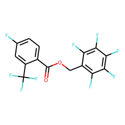4-Fluoro-2-trifluoromethylbenzoic acid, pentafluorobenzyl ester
