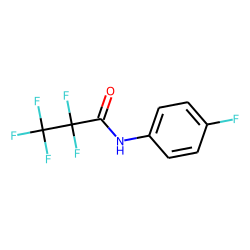 Propanamide, N-(4-fluorophenyl)-2,2,3,3,3-pentafluoro-