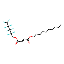 Fumaric acid, decyl 2,2,3,3,4,4,5,5-octafluoropentyl ester