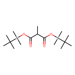 Propanedioic acid, methyl-, bis(tert-butyldimethylsilyl) ester