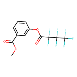 Methyl 3-heptafluorobutyryloxybenzoate