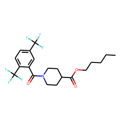 Isonipecotic acid, N-(2,5-di(trifluoromethyl)benzoyl)-, pentyl ester