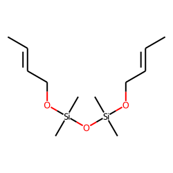 Silane, dimethyl(dimethyl(but-2-enyloxy)silyloxy)(but-2-enyloxy)-