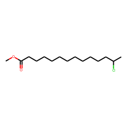 13-Chlorotetradecanoic acid, methyl ester