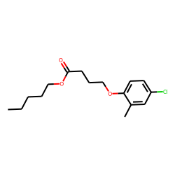 4-(4-Chloro-2-methylphenoxy)butyric acid, pentyl ester