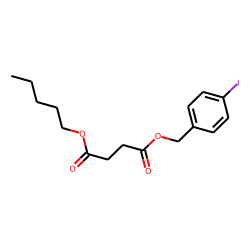 Succinic acid, 4-iodobenzyl pentyl ester
