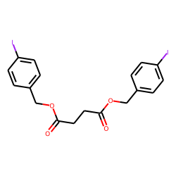 Succinic acid, di(4-iodobenzyl) ester