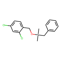 2,4-Dichlorobenzyl alcohol, benzyldimethylsilyl ether