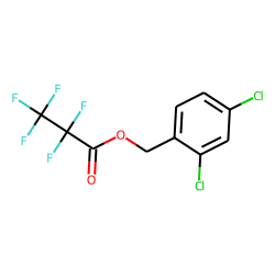 2,4-Dichlorobenzyl alcohol, pentafluoropropionate