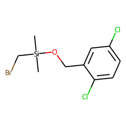 2,5-Dichlorobenzyl alcohol, bromomethyldimethylsilyl ether