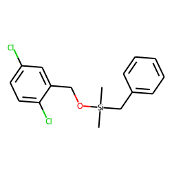 2,5-Dichlorobenzyl alcohol, benzyldimethylsilyl ether