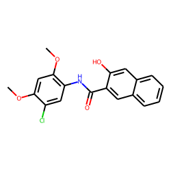 2-Naphthalenecarboxamide, N-(5-chloro-2,4-dimethoxyphenyl)-3-hydroxy-