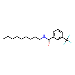 Benzamide, 3-(trifluoromethyl)-N-nonyl-