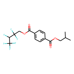 Terephthalic acid, 2,2,3,4,4,4-hexafluorobutyl isobutyl ester