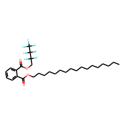 Phthalic acid, heptadecyl 2,2,3,3,4,4,4-heptafluorobutyl ester